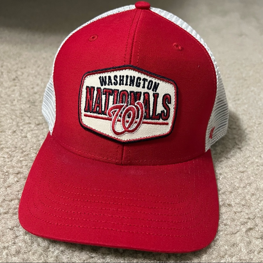 Washington Nationals ‘47 Brand snapback trucker hat